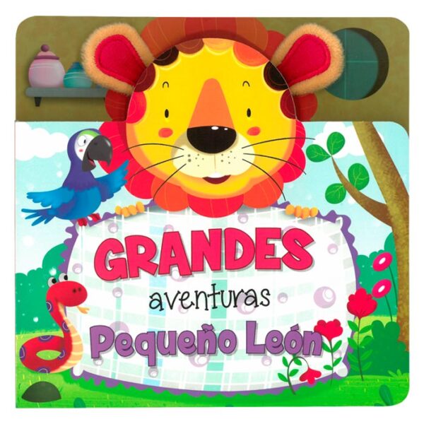 Libro Grandes Aventuras Pequeño Leon Peluche