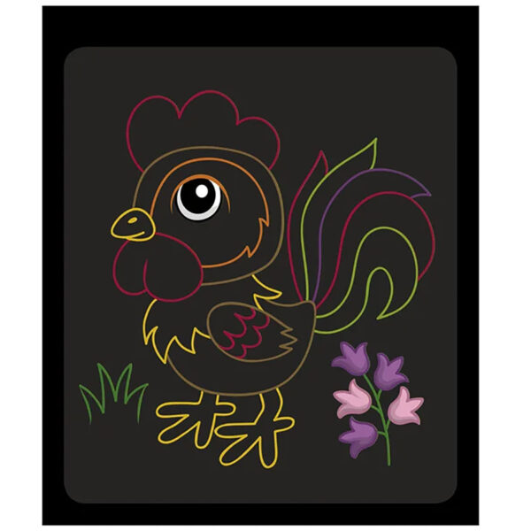 Animales de la Granja - Libro para raspar - Imagen 2