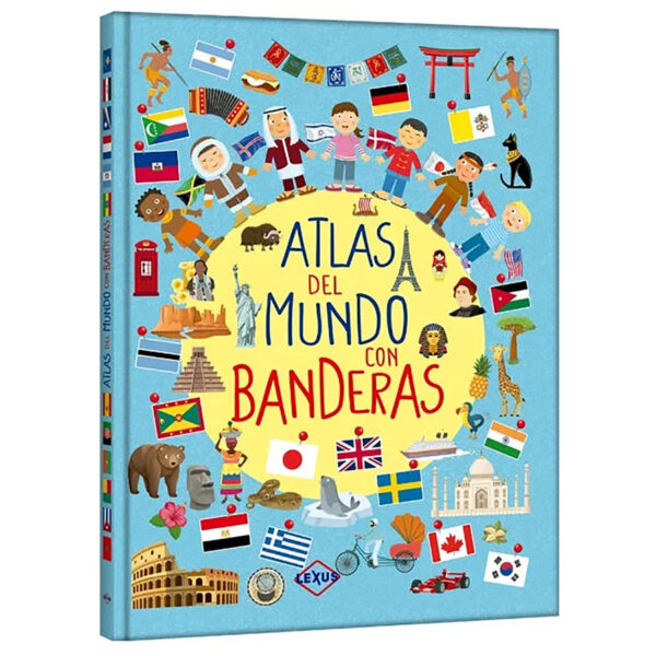Atlas del Mundo con Banderas