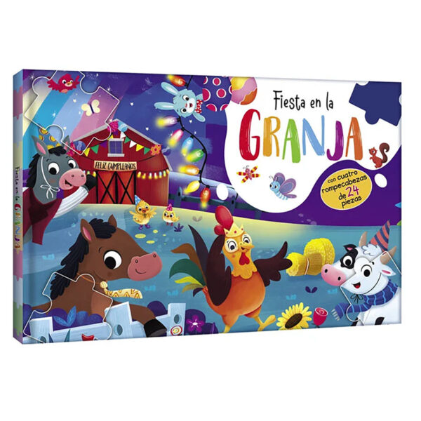 Fiesta en la granja – Libro Rompecabezas