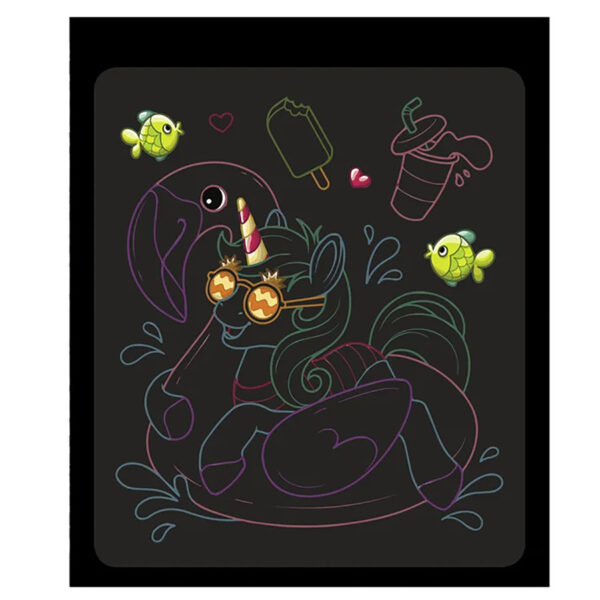 Hermosos Unicornios - Libro para raspar - Imagen 2
