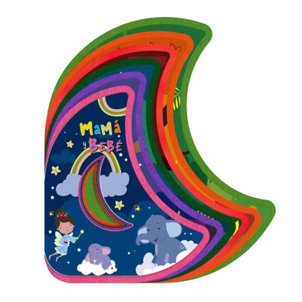 Mamá y Bebé – Libro de Fieltro