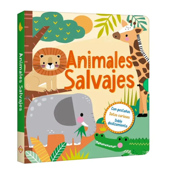 Animales Salvajes - Libro Desplegable