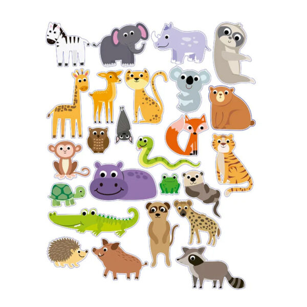 Aprende Algunos Datos sobre los Animales Salvajes - Juega con Imanes - Imagen 2