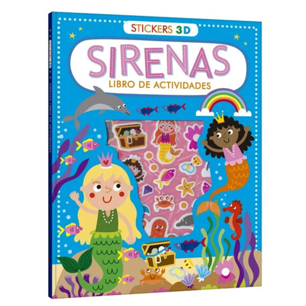 Sirenas Libro de Actividades - Stickers 3D