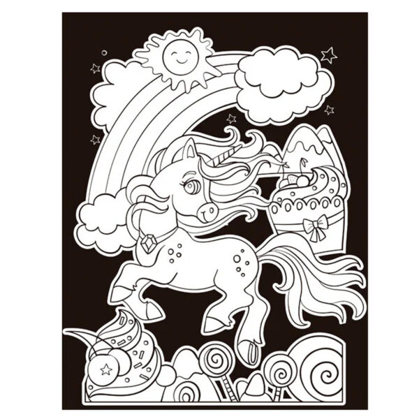 Unicornios – Neón Coloreando - Imagen 3