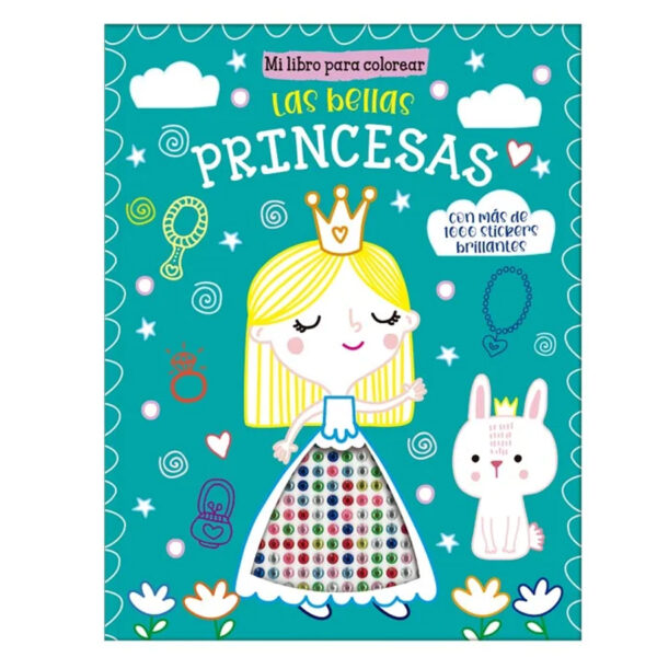 Las Bellas Princesas - Stickers brillantes