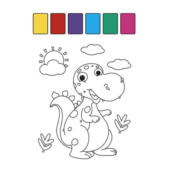 Dinosaurios - Libro para Colorear - Imagen 2