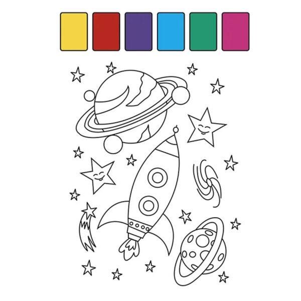 Espacio - Libro para Colorear - Imagen 2
