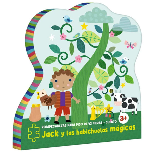 Jack y la Habichuelas Mágicas - Rompecabezas troquelado