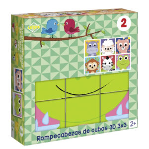 Rompecabezas de Cubo - Verde
