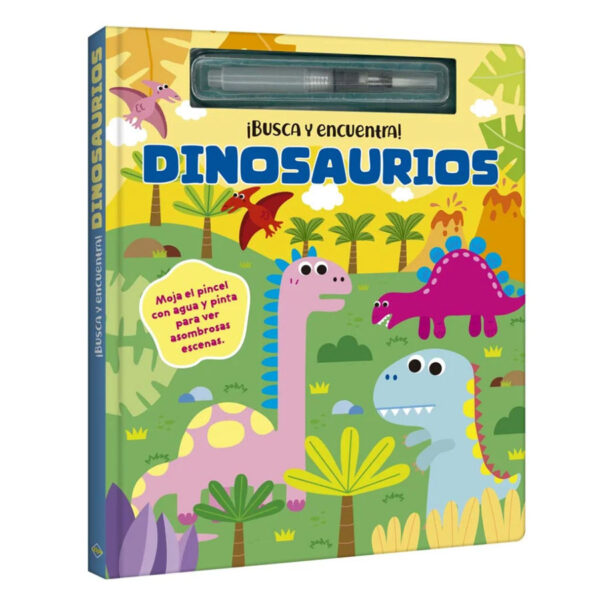 Dinosaurios – Libro para pintar con agua