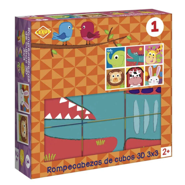 Rompecabezas de Cubo - Naranja