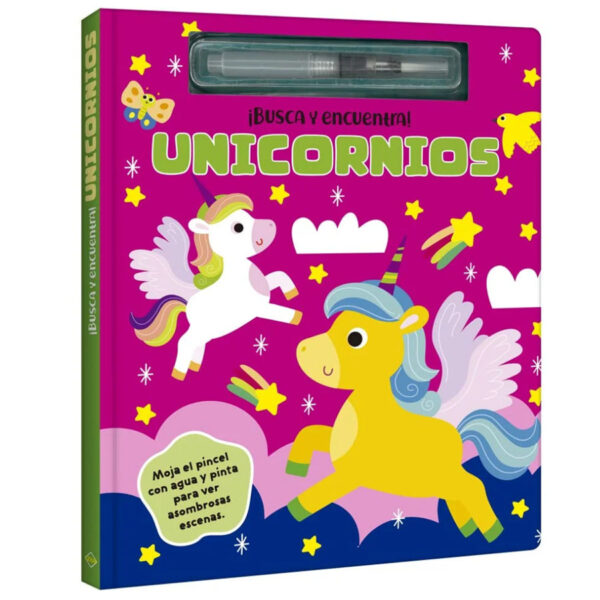 Unicornios – Libro para pintar con agua