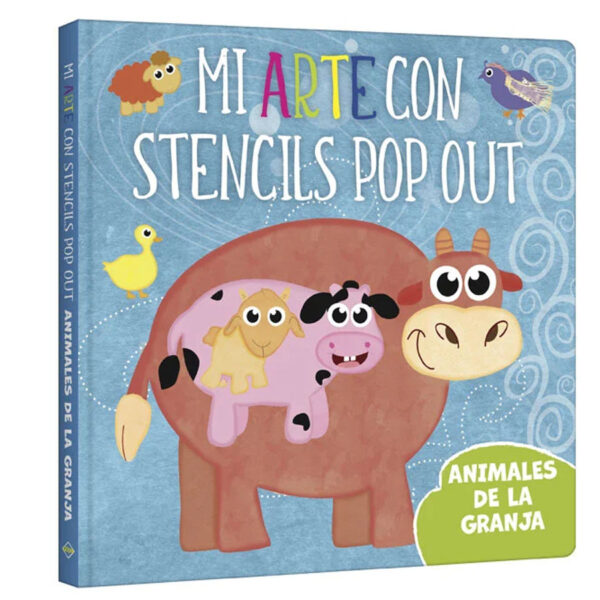 Animales de la Granja – Mi Arte con Stencils Pop Out