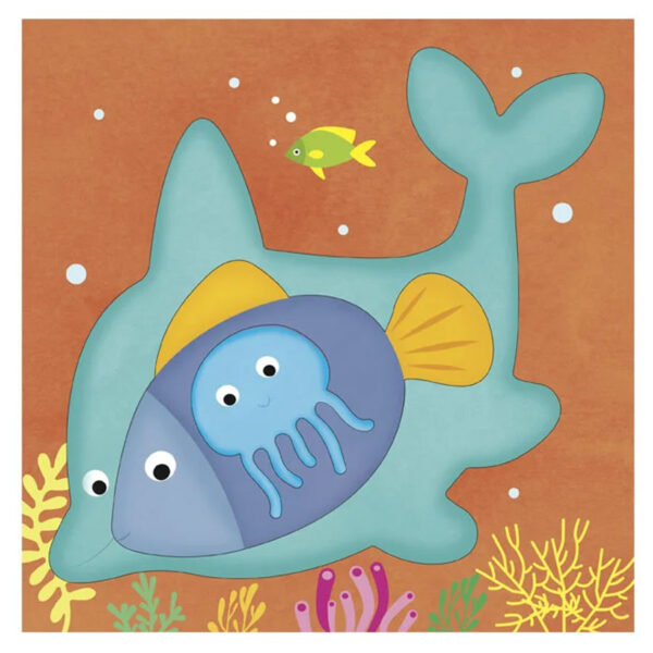 Animales Marinos – Mi Arte con Stencils Pop Out - Imagen 3
