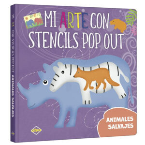 Animales Salvajes – Mi Arte con Stencils Pop Out