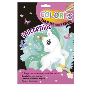 Unicornios – Tarjetas para Raspar