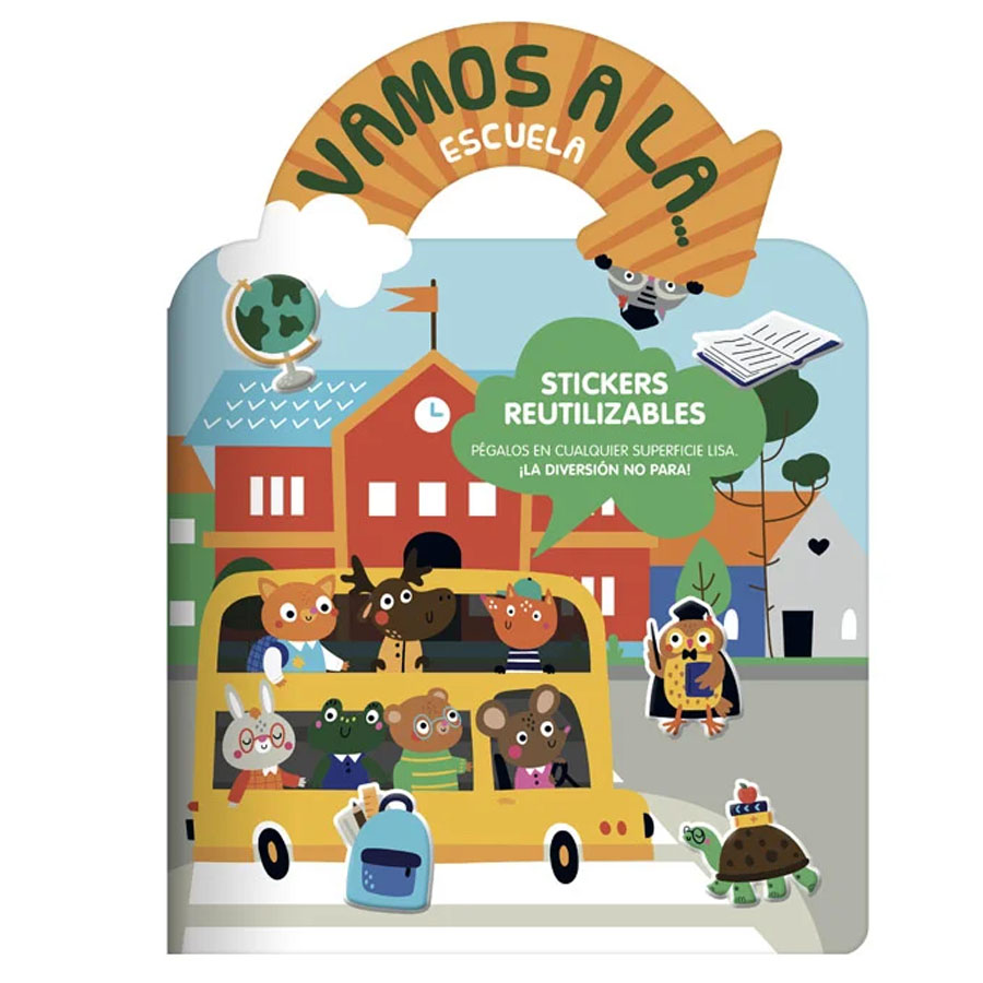 Vamos a la Escuela - Stickers reutilizables