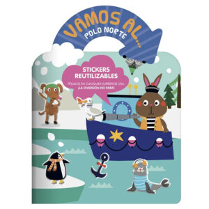 Vamos al Polo Norte - Stickers reutilizables