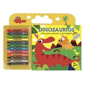Dinosaurios – Libro para Colorear y Actividades