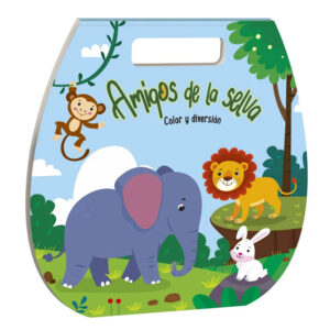 Amigos de la Selva – Colorea y Diviértete
