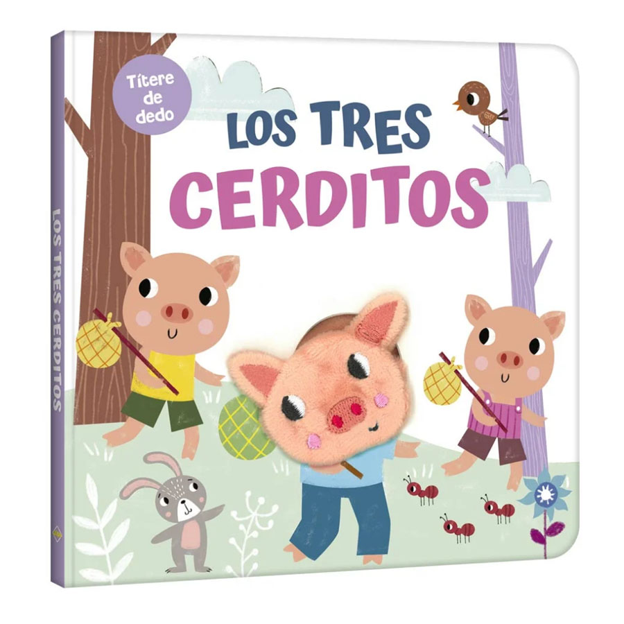 Los Tres Cerditos - Títere de dedo