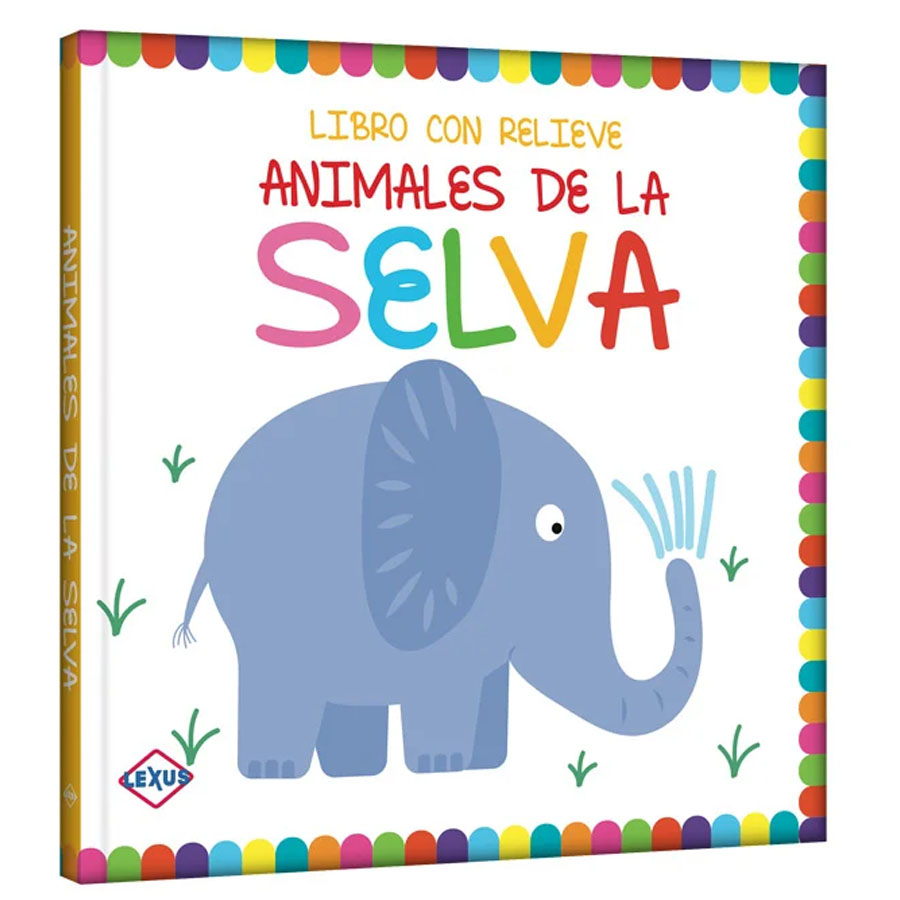 Animales de la Selva – Libro con Relieve