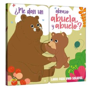 ¿Me dan un Abrazo Abuela y Abuela? - Libro para unir solapas