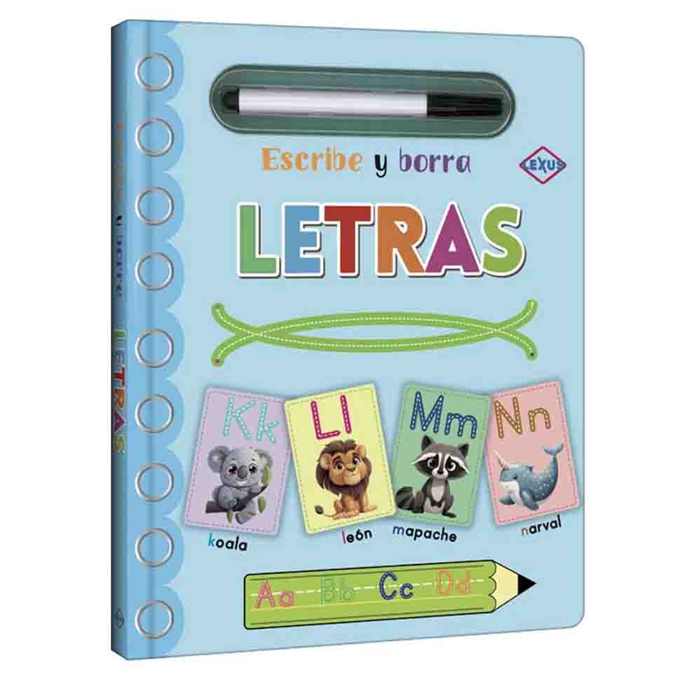 Escribe y Borra Letras - Con marcador borrable