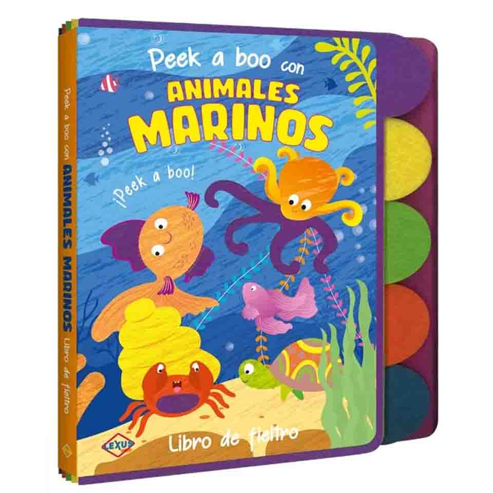 PeekaBoo con Animales Marinos - Fieltro