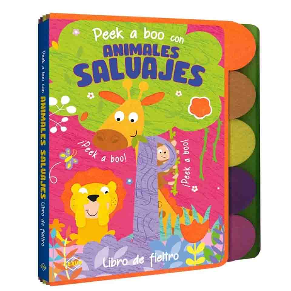 PeekaBoo con Animales Salvajes - Fieltro