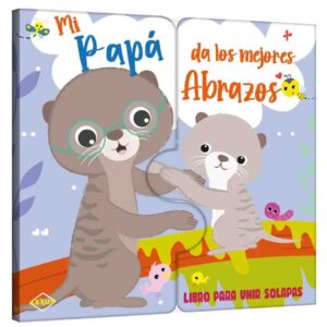 Mi Papá da los Mejores Abrazos - Libro para unir solapas