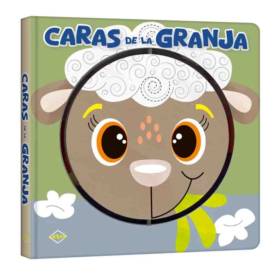 Caras de la Granja – Libro Giratorio