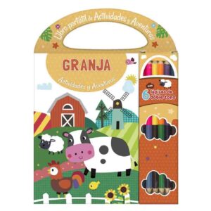 Granja – Libro Portátil de Actividades y Aventuras