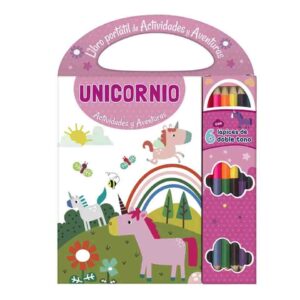 Unicornio – Libro Portátil de Actividades y Aventuras